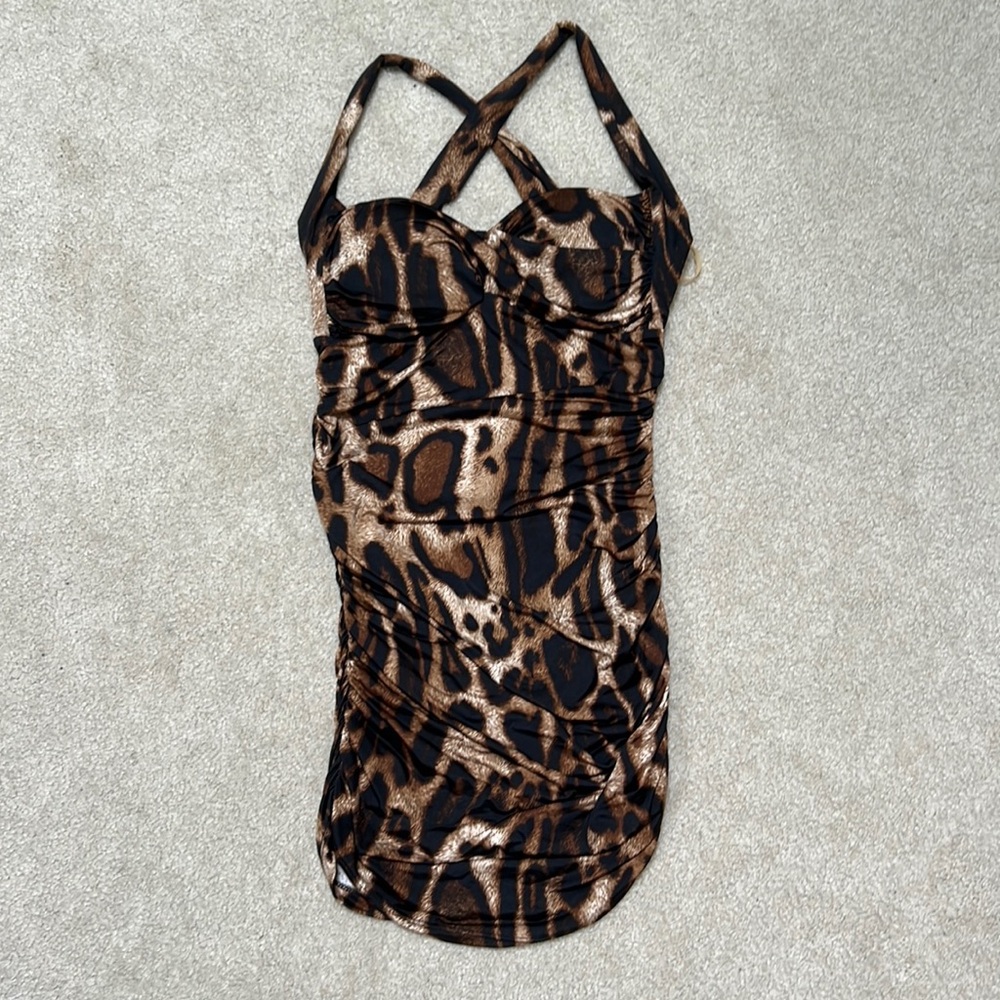Cheetah Club Dress